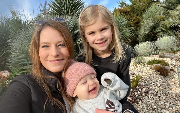 Being home & taking care of our girls is what she loves most!