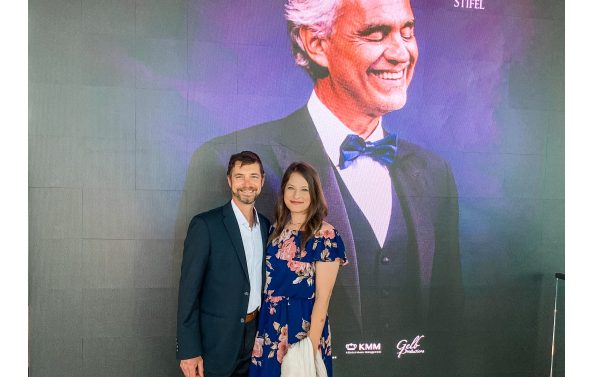 Date night to see Andrea Bocelli